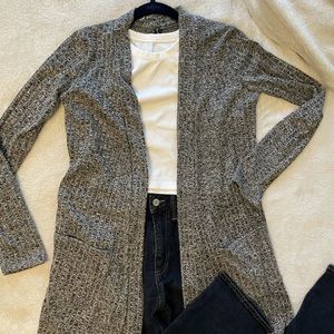 Duster cardigan.